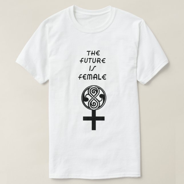 L'avenir est le T-shirt féminin (Design devant)
