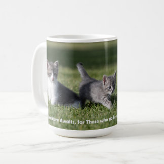 L'aventure attend la tasse de chat