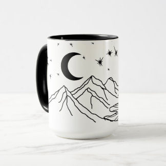 L'aventure attend la tasse d'étoiles de lac