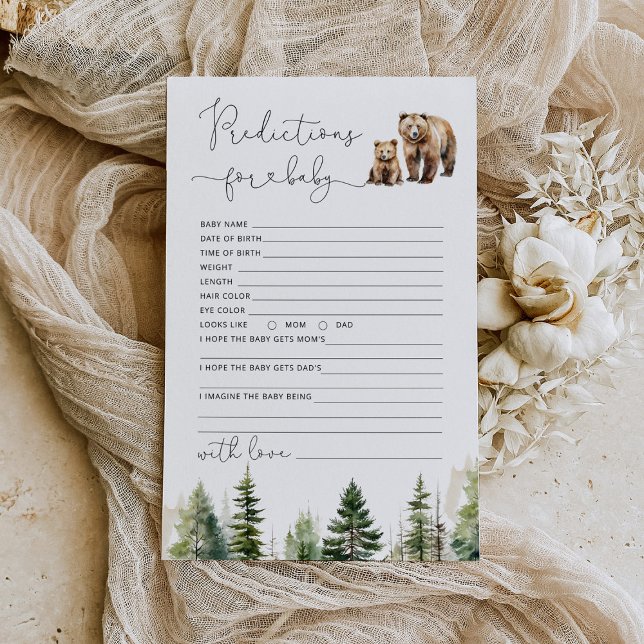 L'aventure attend les prédictions de l'ours pour b (Créateur téléchargé)