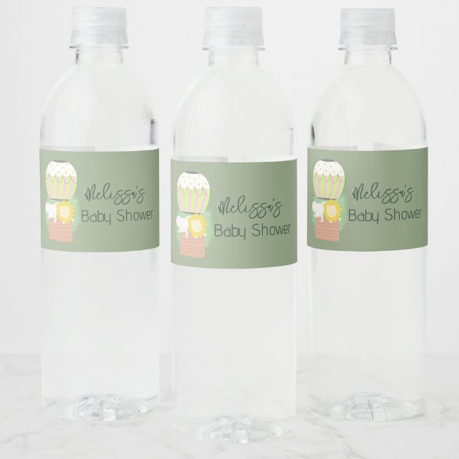 L'aventure commence sur mesure Étiquette bouteille (Créateur téléchargé)