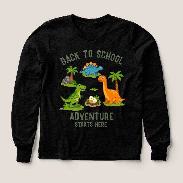 L'aventure de la rentrée scolaire commence ici Din (Motif recto)