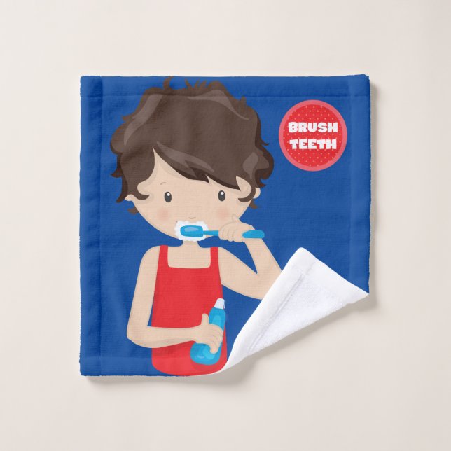 Laver le tissu (Gant de toilette)