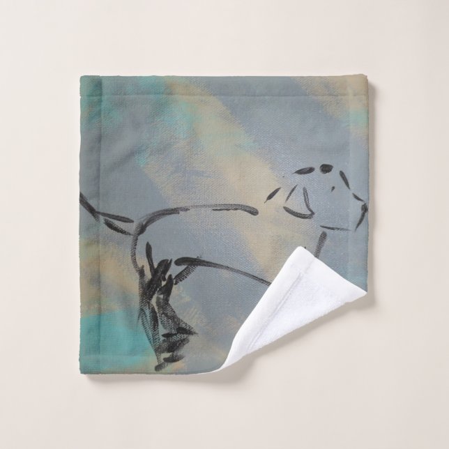 Laver le tissu (Gant de toilette)