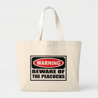 L'avertissement PRENNENT GARDE du sac de PAONS