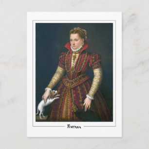 Lavinia Fontana #23 - Carte postale d'art fin