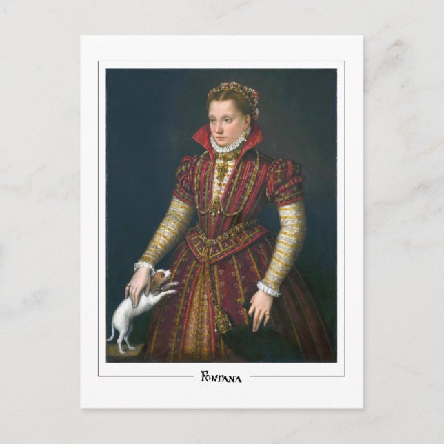 Lavinia Fontana #23 - Carte postale d'art fin (Devant)
