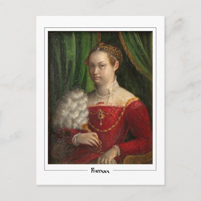 Lavinia Fontana #57 - Carte postale d'art fin (Devant)