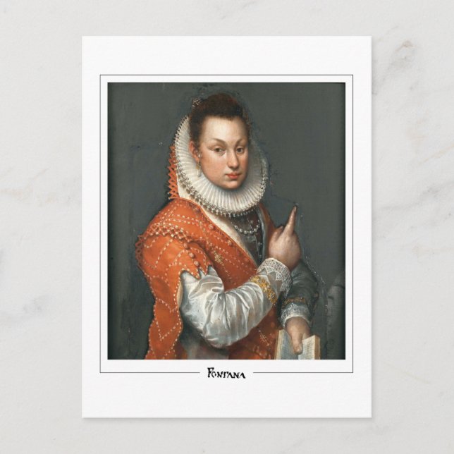 Lavinia Fontana #59 - Carte postale d'art fin (Devant)