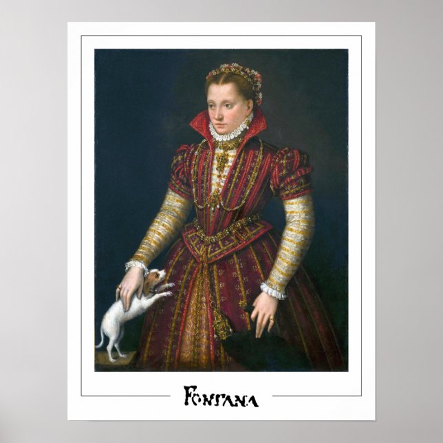Lavinia Fontana Zedign Art Poster #23 (Devant)