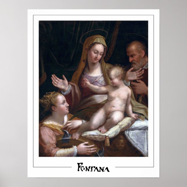 Lavinia Fontana Zedign Art Poster #24 (Devant)
