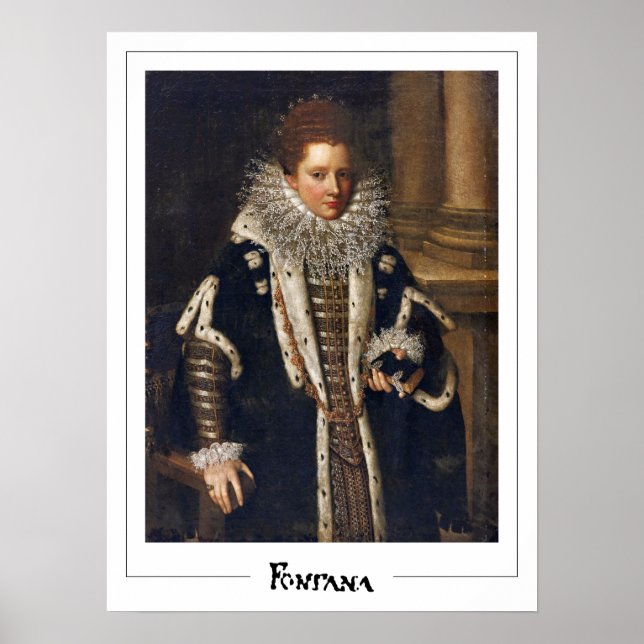 Lavinia Fontana Zedign Art Poster #51 (Devant)