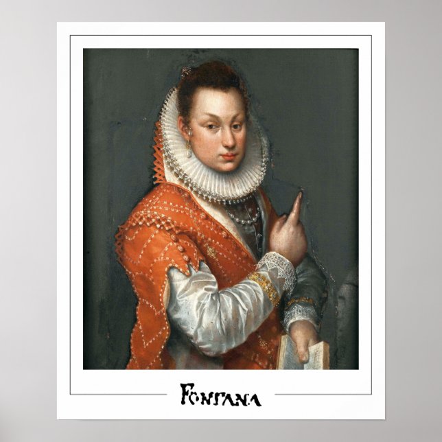 Lavinia Fontana Zedign Art Poster #59 (Devant)