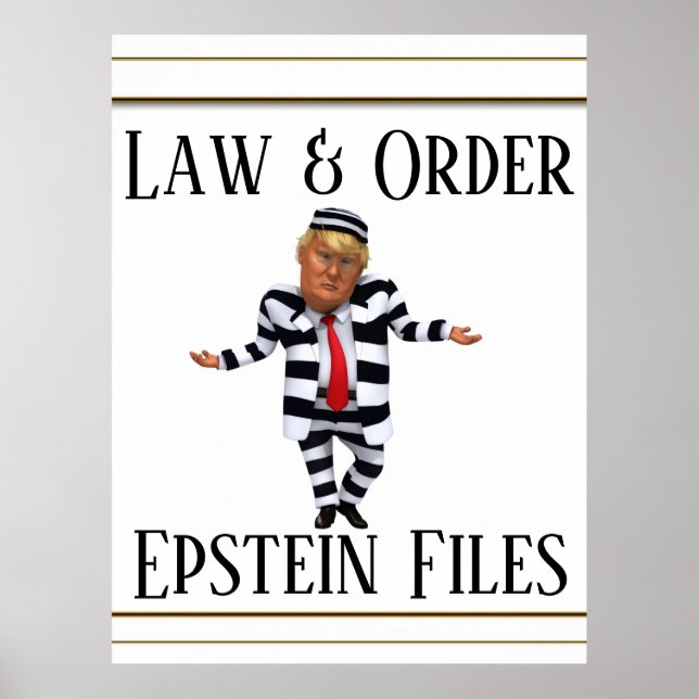 Law & Order Poster (Devant)