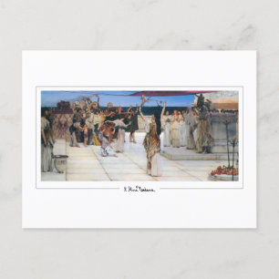 Lawrence Alma-Tadema #137 - Carte postale Art
