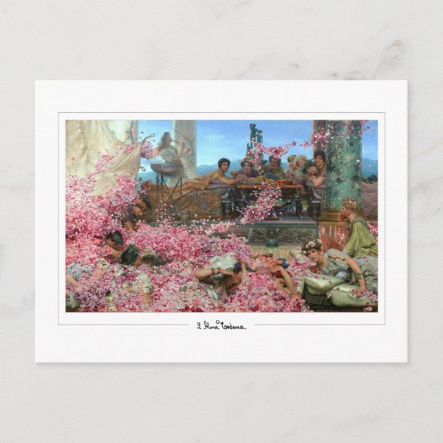 Lawrence Alma-Tadema #162 - Carte postale Art (Devant)