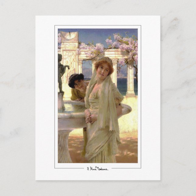 Lawrence Alma-Tadema #30 - Carte postale d'art fin (Devant)