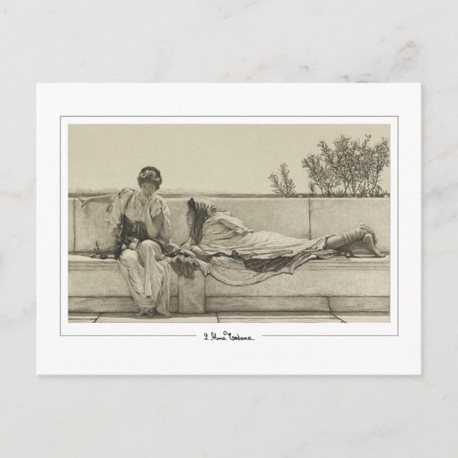 Lawrence Alma-Tadema #318 - Carte postale Art (Devant)