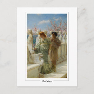 Lawrence Alma-Tadema #34 - Carte postale d'art fin