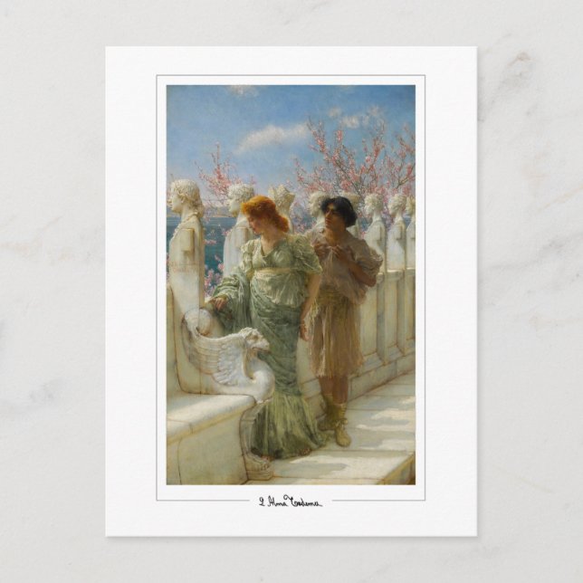 Lawrence Alma-Tadema #34 - Carte postale d'art fin (Devant)