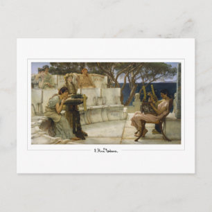 Lawrence Alma-Tadema #5 - Carte postale d'art fin