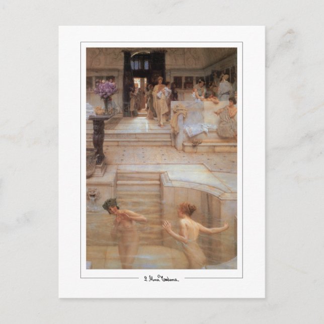 Lawrence Alma-Tadema #61 - Carte postale Art (Devant)