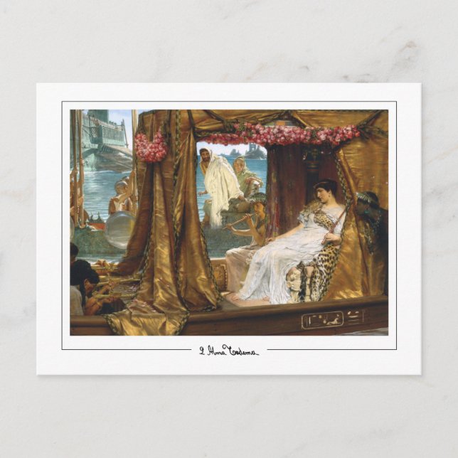 Lawrence Alma-Tadema #8 - Carte postale d'art fin (Devant)