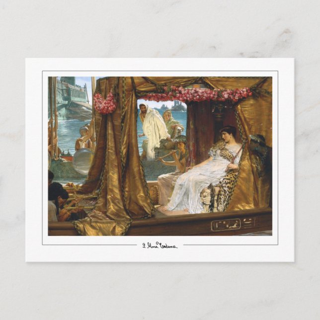 Lawrence Alma-Tadema #8 - Carte postale d'art fin (Devant)
