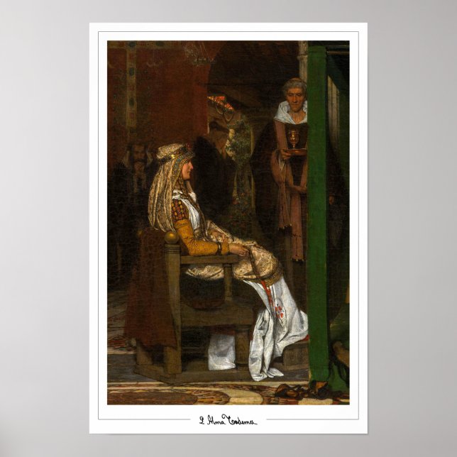 Lawrence Alma-Tadema Zedign Affiche d'art #313 (Devant)