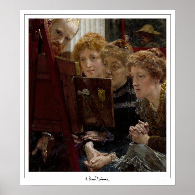 Lawrence Alma-Tadema Zedign Poster d'art #125 (Devant)