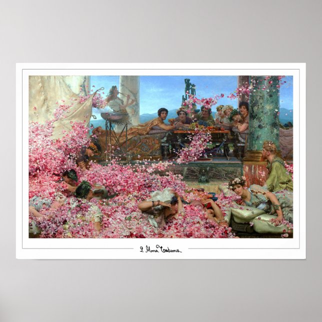 Lawrence Alma-Tadema Zedign Poster d'art #162 (Devant)