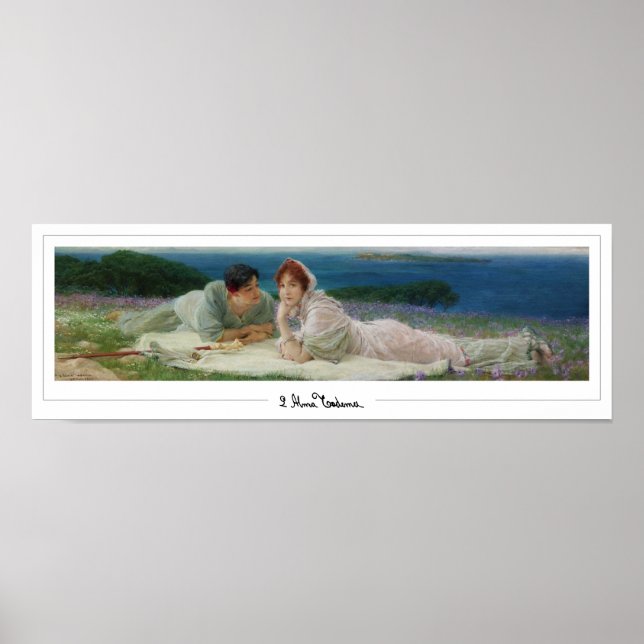Lawrence Alma-Tadema Zedign Poster d'art #226 (Devant)