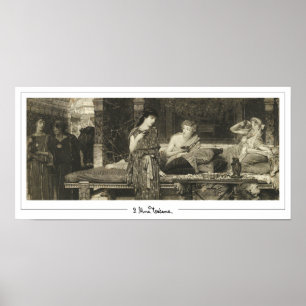 Lawrence Alma-Tadema Zedign Poster d'art #335