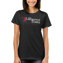 Lawrence Times femme noir T-shirt (devant seulemen