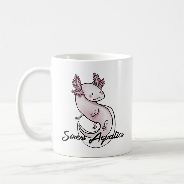 L'Axolotl interroge la tasse d'Aquatics de sirènes (Gauche)