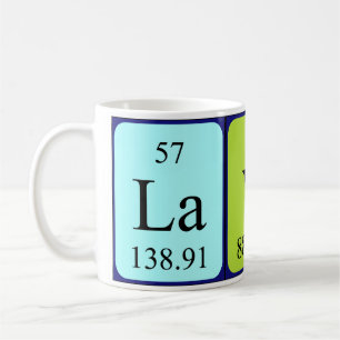 Layne périodique nom de table mug