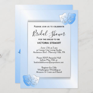 Lazy Day Voile Théâtre Nuptiale Douche Invitation