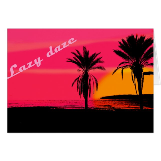 Lazy daze (Devant horizontal)