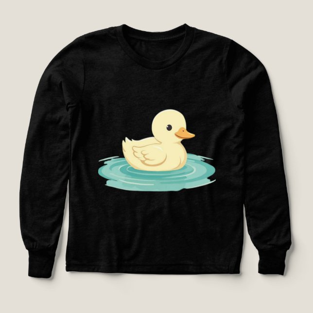 Lazy Duck Floating (Motif recto)