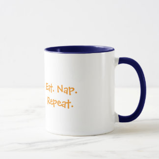 Lazy Sloth Mug – Eat. Nap. Repeat ☕🐾