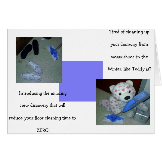 Lazy Teddy Nettoyage d'ours (Devant horizontal)