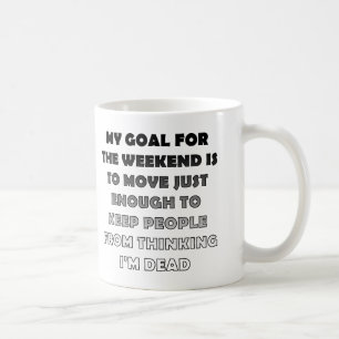 Lazy Weekend Funky Mug Ou Travel Mug