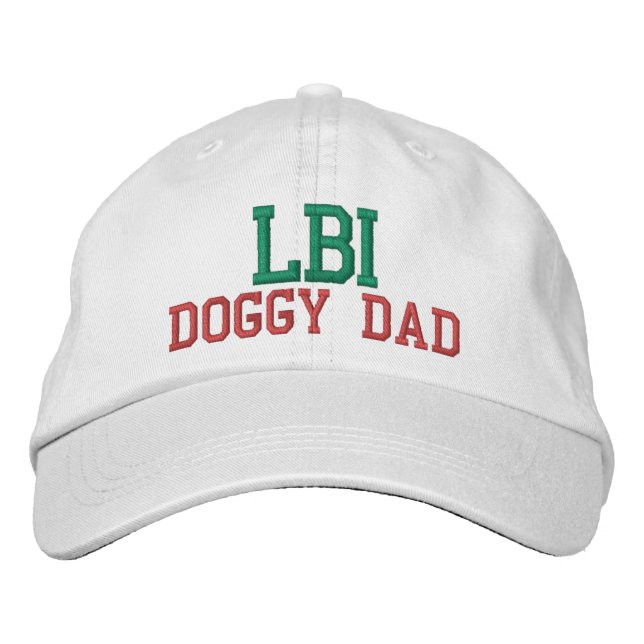 LBI DOGGY DAD Casquette brodé (Devant)