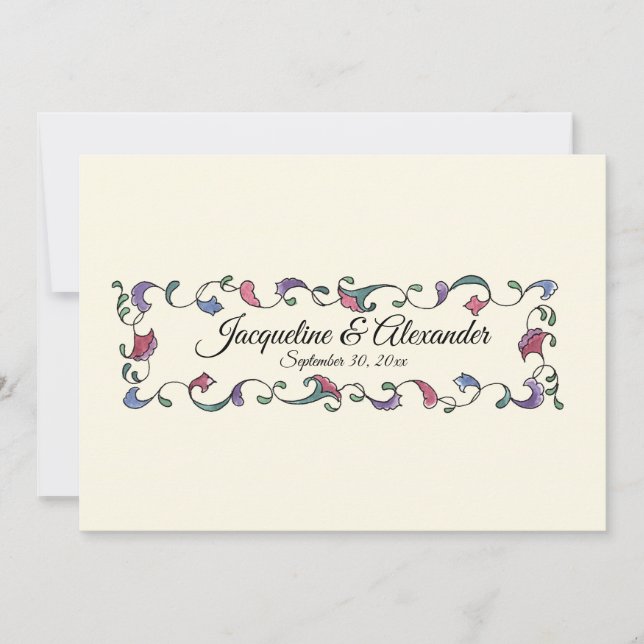 LC Swirls Audrey Jeanne's Expressions Calligraphie (Devant)