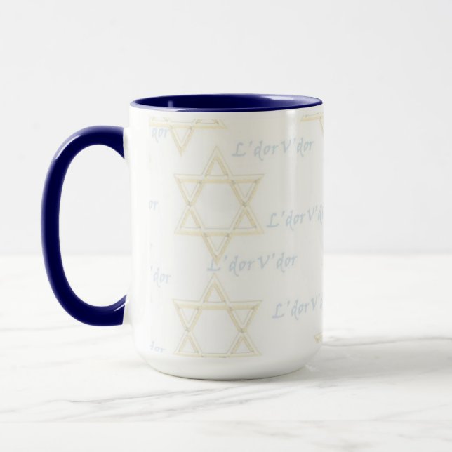 L'dor V'dor Generation to Generation Mug (Gauche)