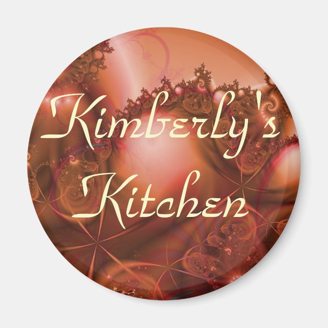 Le aimant de cuisine de Kimberly (Devant)