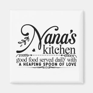 Le aimant de cuisine de Nana