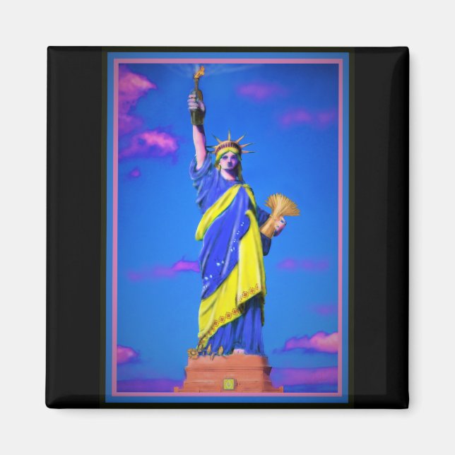 Le aimant de la liberté ukrainienne (Devant)