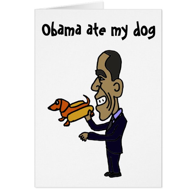 Le BA Obama a mangé mon chien (Devant)