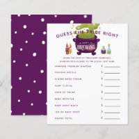 Le Baby shower Cauldron de Witch Devine le prix ju